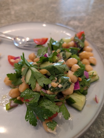 Herby Chickpea Salad